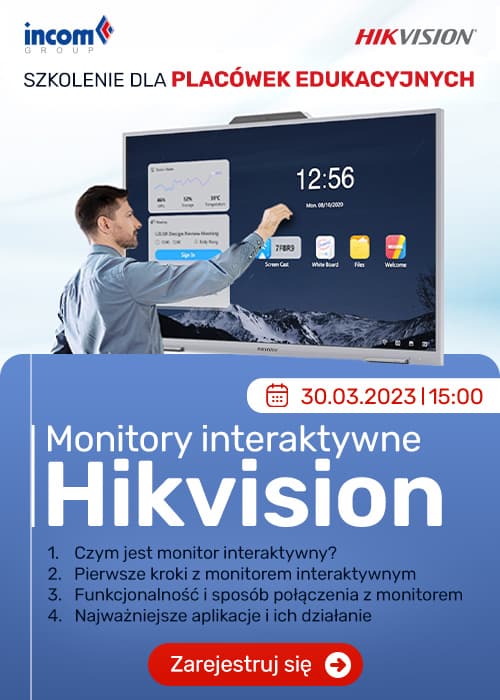 Szkolenie dla nauczycieli TV Hikvisionv